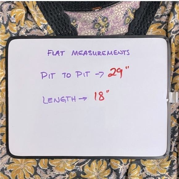 Free People Yellow Floral Leilani Crop With Crochet Lace Trim S - Picture 9 of 13